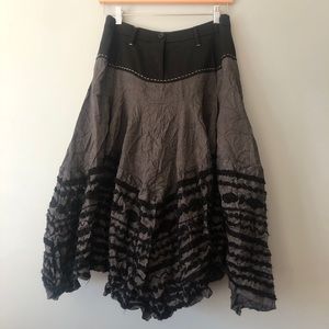 Anthropologie Hazel Midi Skirt Small — ste…